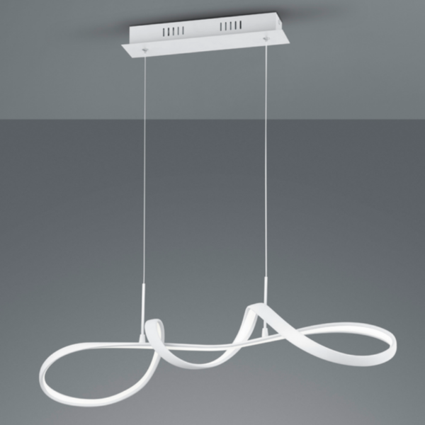 Colgante led PERUGIA metal blanco - Imagen 3