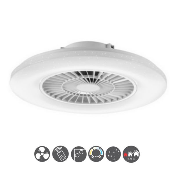 Ventilador plafón WIND estrellitas