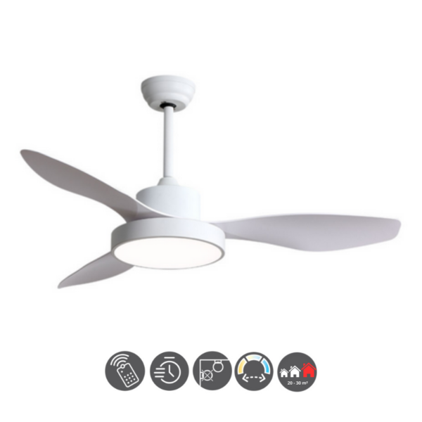 Ventilador RIGA blanco