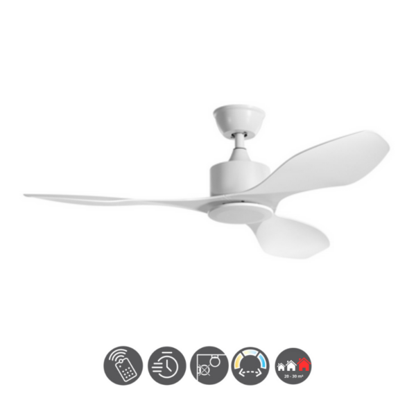 Ventilador RIGA WOO blanco