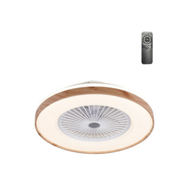 Ventilador plafón CHAMA madera cct - Imagen 16