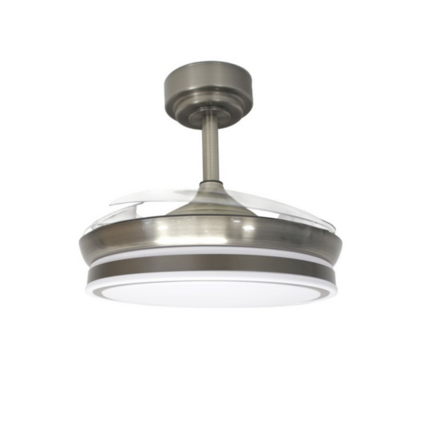 Ventilador FENIX mini cromo mate - Imagen 2