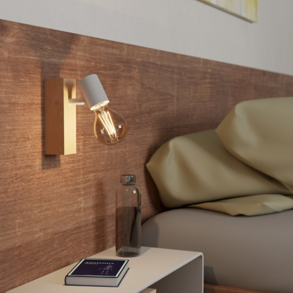 Aplique de pared TOWNSHEND 1 foco blanco - Imagen 2