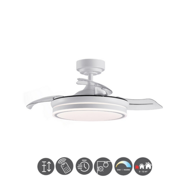 Ventilador FENIX mini blanco