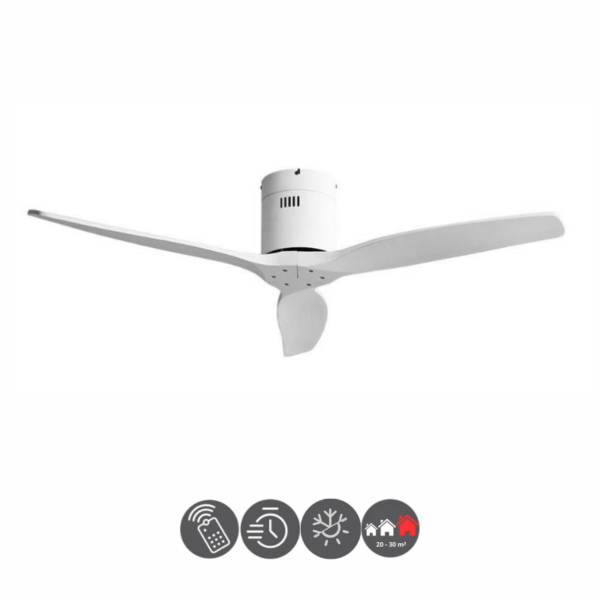 Ventilador AGUILÓN blanco 132cm