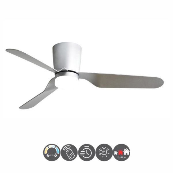 Ventilador KOCHI cromo mate 132cm