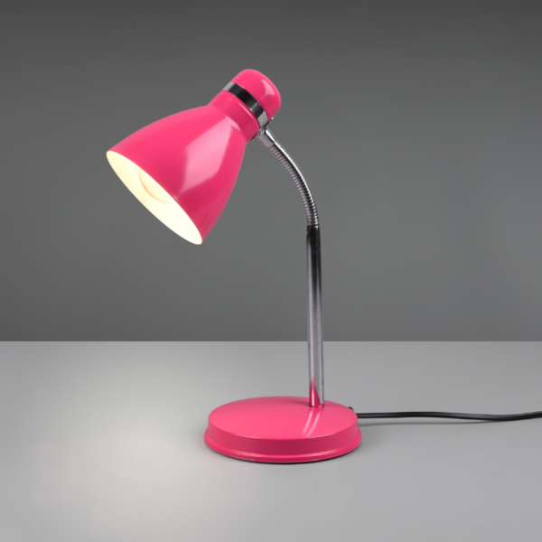 Lámpara flexo HARVEY metal rosa - Imagen 2