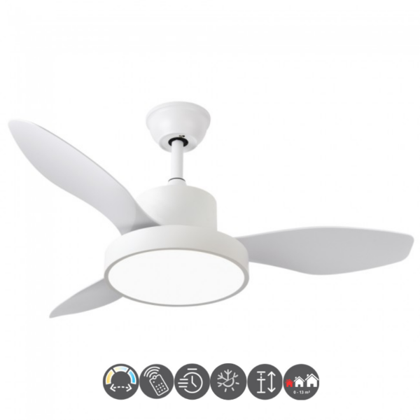 Ventilador HAYATE mini blanco