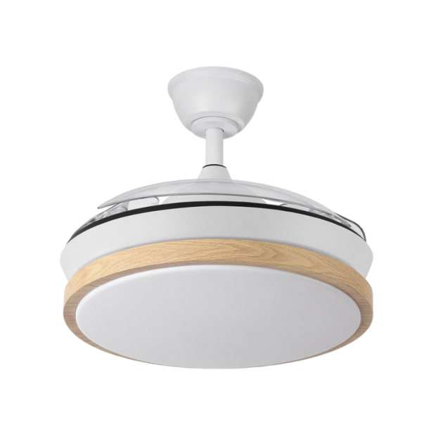 Ventilador EVROS MINI 91cm blanco haya (0 - 13m²) - Imagen 3