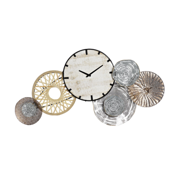 Reloj de pared CIRCULOS metal 98cm