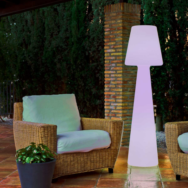 Lámpara de pie exterior con cable LOLA 165 luz fría - Imagen 5