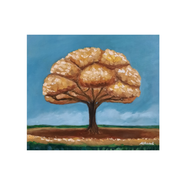 Cuadro ÁRBOL 4 ESTACIONES otoño Carlos Altisent 40×50 Cm