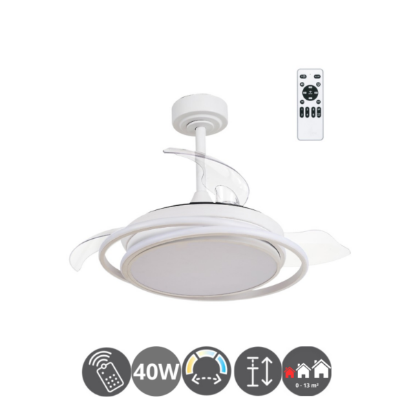 Ventilador ANTILA MINI blanco