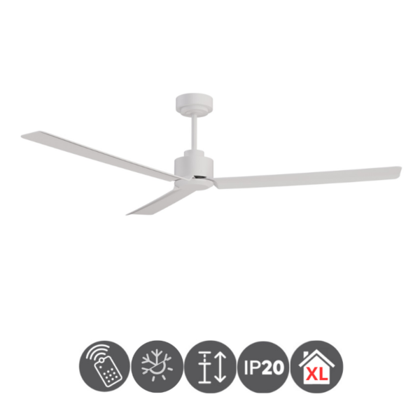 Ventilador Anne XL 160cm blanco