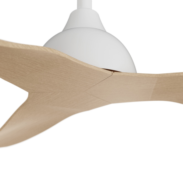 Ventilador IVY 132cm blanco madera (+ de 20m²) - Imagen 4