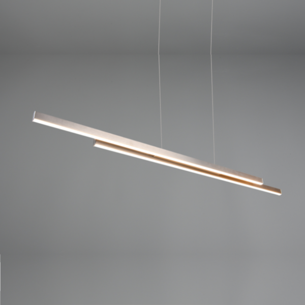Lámpara colgante ODIO LED níquel mate - Imagen 2