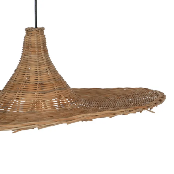 Colgante 70 E27 fibra natural - Imagen 3
